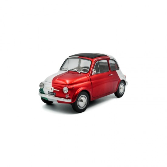 Macheta auto Fiat 500 Tribute To Italia Bi-Color, 1965, 1:18, Solido