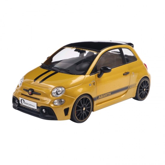 Macheta auto Fiat F595 Abartha Solido Works, Yellow, 2024, 1:18, Solido