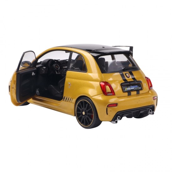 Macheta auto Fiat F595 Abartha Solido Works, Yellow, 2024, 1:18, Solido