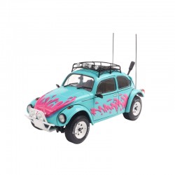 Macheta auto Volkswagen Beetle All Road Miami, verde, 1976, 1:18, Solido 