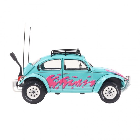 Macheta auto Volkswagen Beetle All Road Miami, verde, 1976, 1:18, Solido 