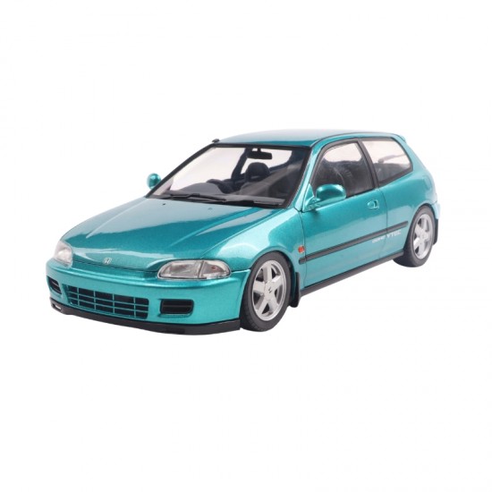 Macheta auto Honda Civic (EG6), Aztec green pearl, 1991, 1:18, Solido