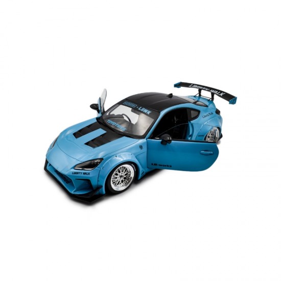 Macheta auto Toyota GR86 LBWK Body KIT, Baby Blue, 2024, 1:18, Solido
