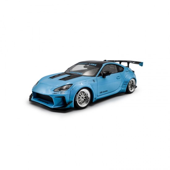 Macheta auto Toyota GR86 LBWK Body KIT, Baby Blue, 2024, 1:18, Solido