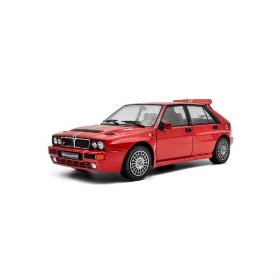 Macheta auto Lancia Delta HF Integrale Edizione Finale, Red, 1995, 1:18, Solido