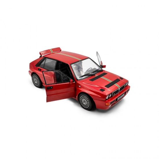 Macheta auto Lancia Delta HF Integrale Edizione Finale, Red, 1995, 1:18, Solido