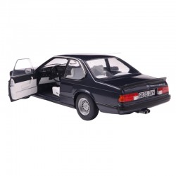 Macheta auto BMW 635 CSI, Macau Blue, 1984, 1:18, Solido