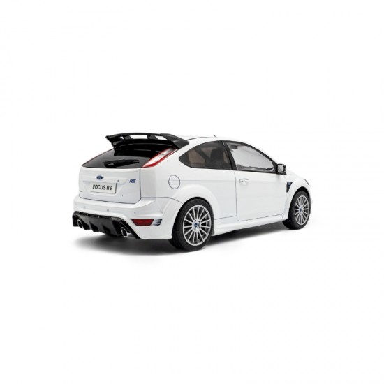 Macheta auto Ford Focus RS MK2 Pack RS Plus, rozen White, 2009, 1:18, Solido