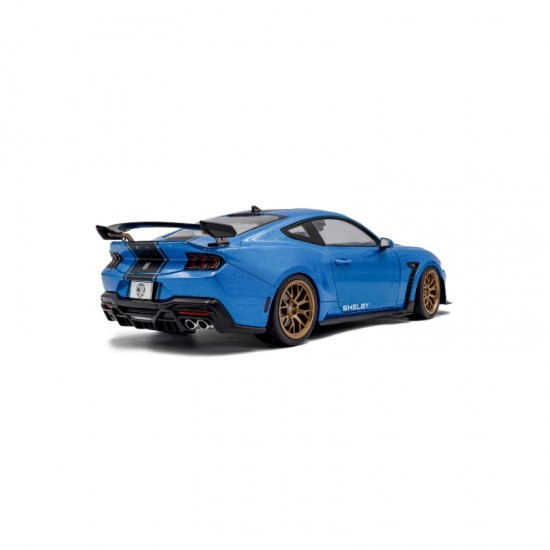Macheta auto Shelby Super Snake, Grabber Blue Metallic, 2025, 1:18, Solido
