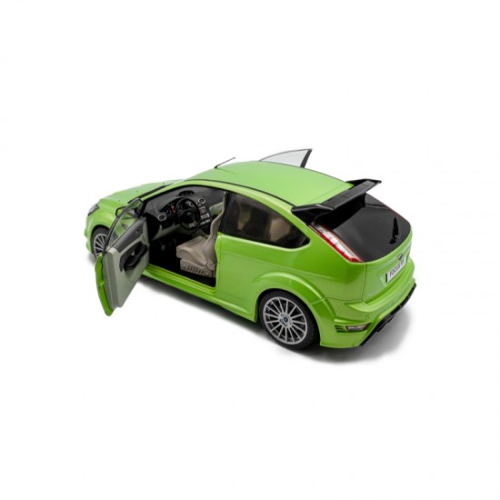 Macheta auto Ford Focus RS MK2, Ultimate Green Metallic, 2009, 1:18, Solido