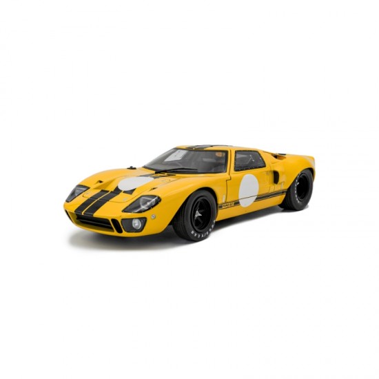 Macheta auto Ford GT40 MK.1, Yellow, 1968, 1:18, Solido