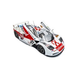 Macheta auto McLaren F1 GTR Short Tail, White, #01 N.Piquet, J. Cecotto 2 Horas de Brasilia, 1996, 1:18, Solido