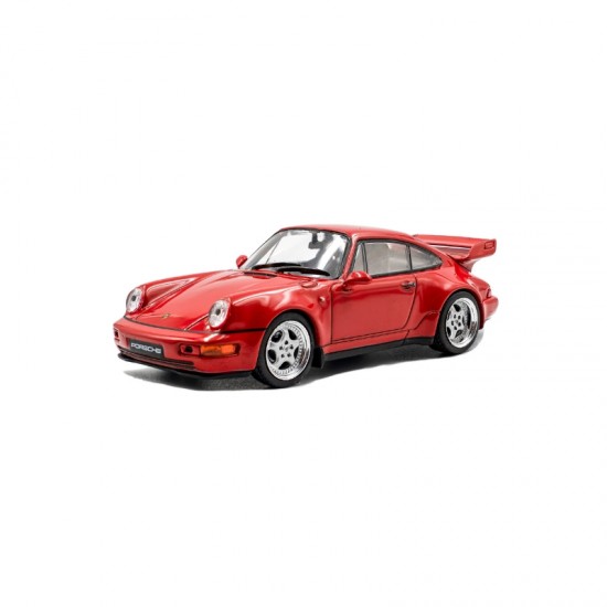 Macheta auto Porsche 911 (964) RS 3.8, Guards Red, 1994, 1:43, Solido