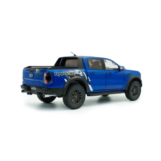 Macheta auto Ford Ranger Raptor, Blue Lightning, 2024, 1:18, Solido 