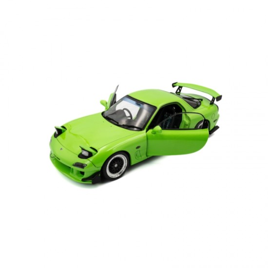 Macheta auto Mazda RX7 FD3RS, Solido Works, Neon Green, 1999, 1:18, Solido