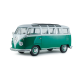 Macheta auto Volkswagen T1 Samba, Green & White, 1:18, Solido