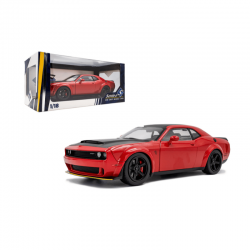 PRECOMANDA : Macheta auto Dodge Challenger Demon, Tor Red, 2023, 1:18, Solido