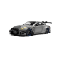 Macheta auto Nissan GT-R (R35) w Liberty Walk Bodykit, Silver, 2023, 1:18, Solido