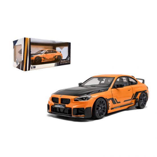 Macheta auto BMW M2 Performance Parts, Solido Works, Orange, 2024, 1:18, Solido