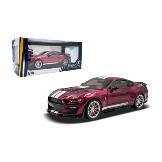 PRECOMANDA : Macheta auto Shelby Mustang GT500KR, Purple Metallic, 2023, 1:18, Solido