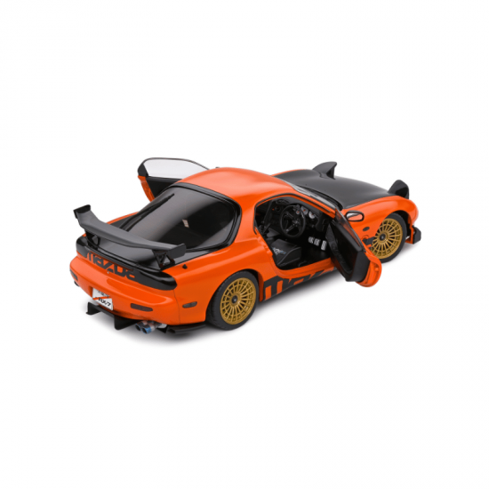 PRECOMANDA : Macheta auto Mazda RX7 FD3RS, Solido Works, Orange, 1991, 1:18, Solido