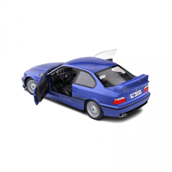 PRECOMANDA : Macheta auto BMW M3 Coupe, Estoril Blue, Solido Works, 1996, 1:18, Solido