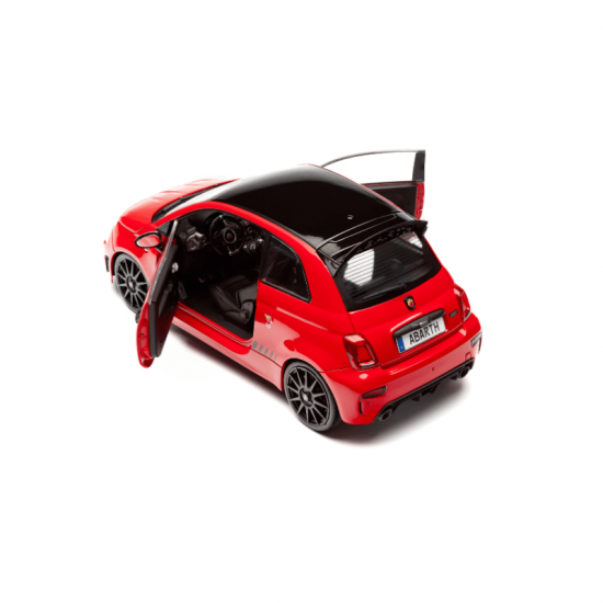Macheta auto Fiat F595 Abarth, Solido Works, Red, 2023, 1:18, Solido