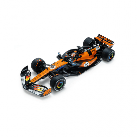 Macheta monopost McLaren MCL39, Orange, o. Piastri 81, GP Monaco, 2025, 1:18, Solido 