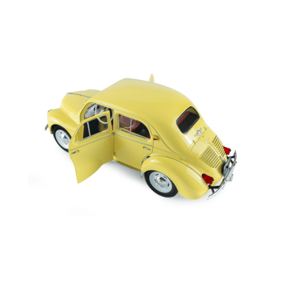 PRECOMANDA : Macheta auto Renault 4CV, Beige (Jaune Infante) 162, 1961, 1:18, Solido
