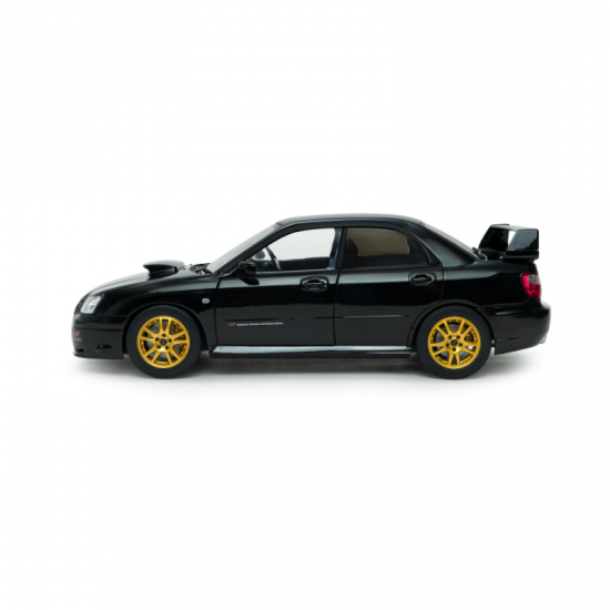 Macheta auto Subaru Impreza WRX STI Java Black Pearl, 2004, 1:18, Solido