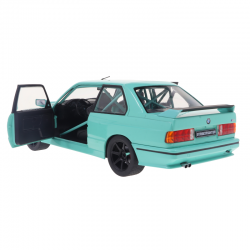 Macheta auto BMW M3, Tiffany Blue, Solido Works, 1990, 1:18, Solido