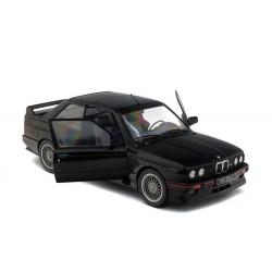 Macheta auto BMW E30 M3 Sport Evo 1990 negru, 1:18 Solido