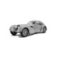 Macheta auto Bugatti Atlantic Type 57, Mat Silver, 1937, 1:18, Solido 