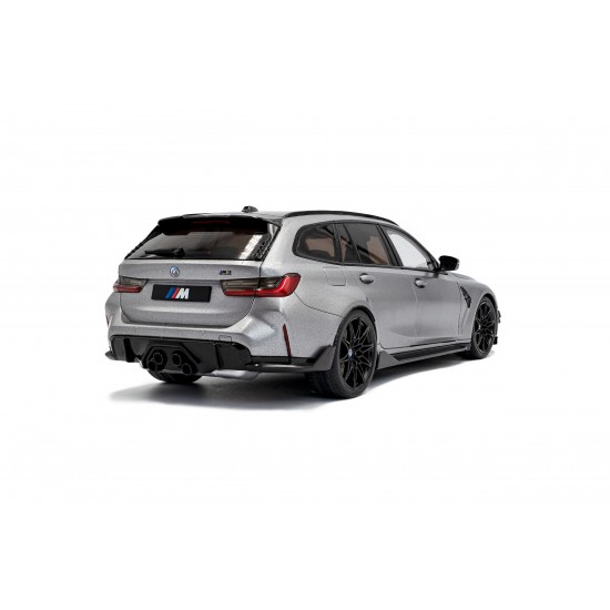 Macheta auto BMW M3 Touring with Performance Parts, Frozen Pure Grey Metallic, 2024, 1:18, Solido
