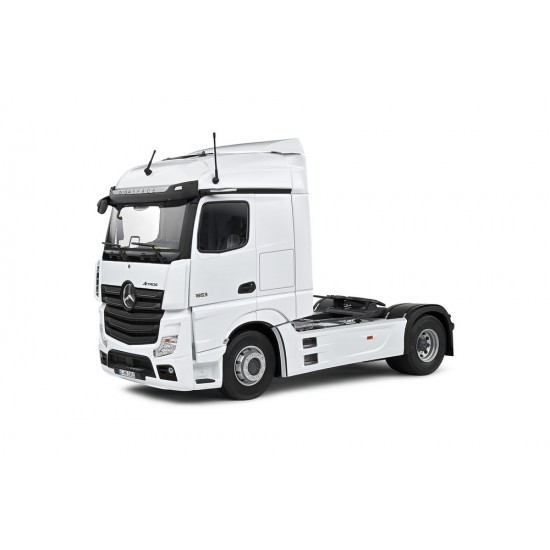 Macheta camion Mercedes-Benz Actros white 2023, 1:24 Solido