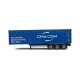 Macheta camion Remorca container , albastra, 2024, 1:24 Solido