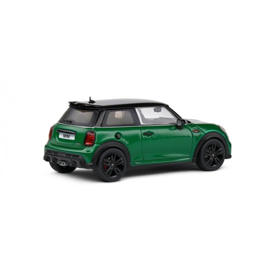 Macheta auto Mini Cooper John Works, Britisch Racing Green, 2023, 1:43, Solido