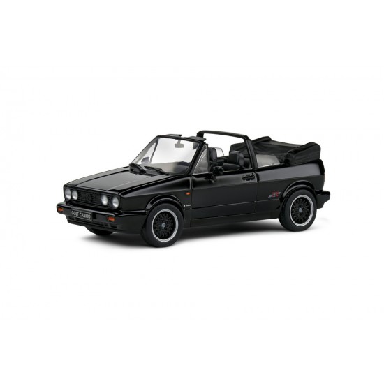 Macheta auto Volkswagen Golf MKI Convertible Sportline, Brilliant Black, 1992, 1:43, Solido
