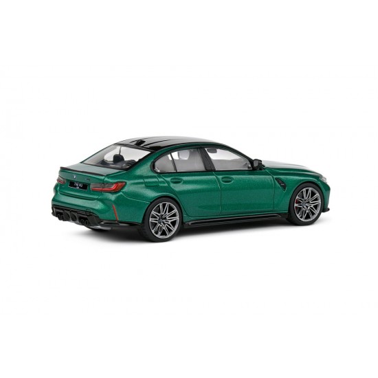 Macheta auto BMW G80 M3 Sedan M, Isle of Man Green, 2023, 1:43, Solido 