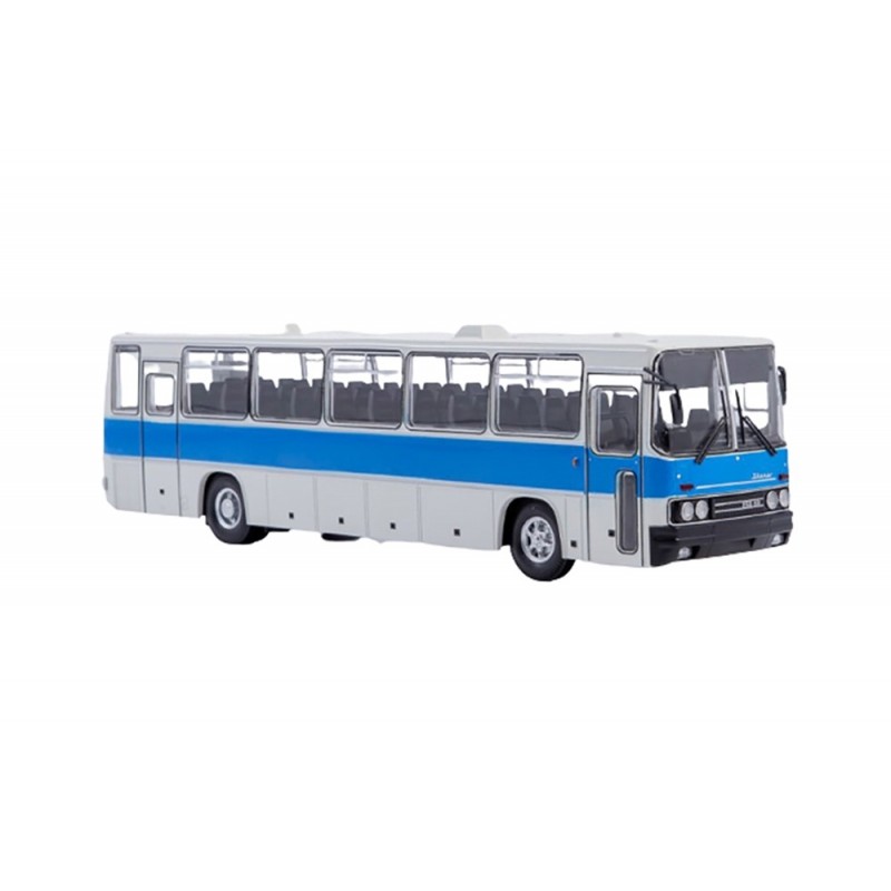 Macheta autobuz Ikarus 250.59 albastru, 1:43 Soviet Autobus