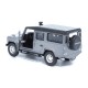 Macheta auto Land Rover Defender 110 gri, pull back, 1:36 Tayumo