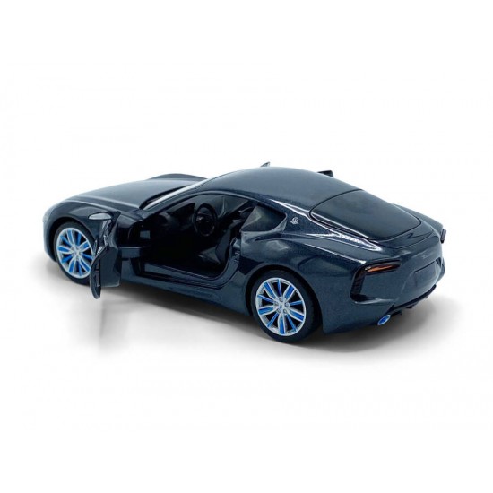 Macheta auto Maserati Alfieri Concept 2014 black, pull back, 1:36 Tayumo