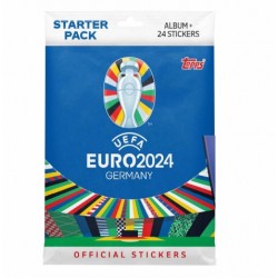 Topps Stickere Starter Pack + Album UEFA Euro2024 Germany