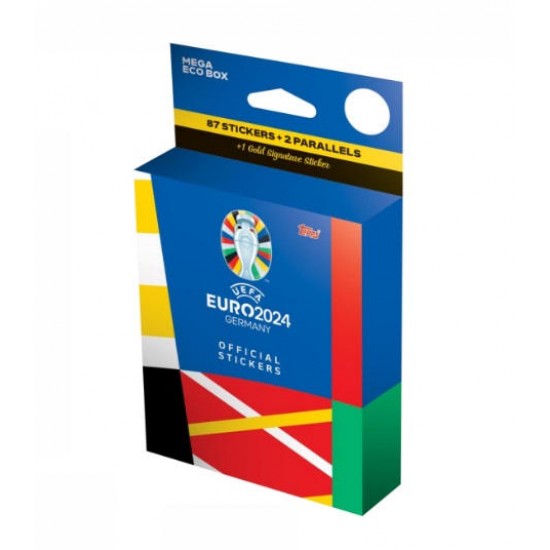 Topps Stickere Eco Box Mega UEFA Euro2024 Germany