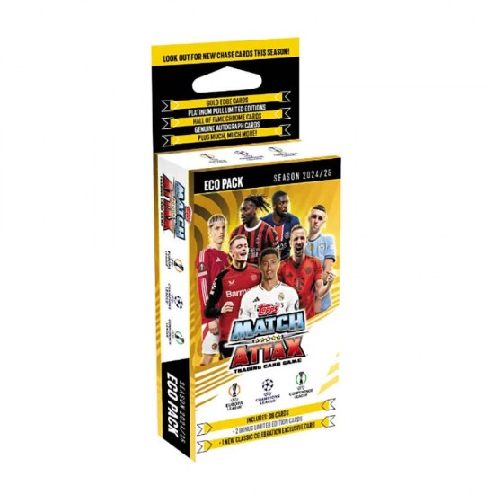 Topps Card Ecopack Match Attax UEFA Edition 2025