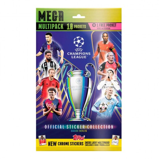 Topps Stickere MegaMultipack UEFA Champions Edition 2025