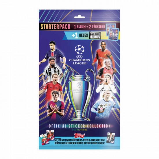 Topps Stickere Starter Pack UEFA Champions Edition 2025