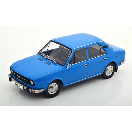 Macheta auto Skoda 105L blue 1976, 1:18 Triple9