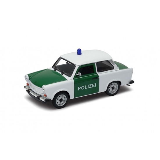 Macheta auto Trabant 601 Politie, 1:24 Welly