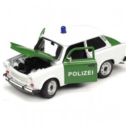 Macheta auto Trabant 601 Politie, 1:24 Welly